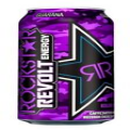 12 Cans Of Rockstar Revolt Grape  Energy Drink 16 oz Each -Free Shipping