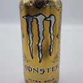 1st Release Full 2021 MONSTER ENERGY DRINK ULTRA GOLD 16oz CAN Silver TOP