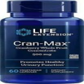 Life Extension Cran-Max 500 Mg, 60 Vegetarian Capsules (package may vary)