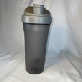 Shaker bottle smokey gray color with lid shaker ball