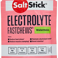 SaltStick Fastchew Electrolyte Replacement Tablets for Rehydration, Packet of 10 Tablets, Watermelon, 10 Count