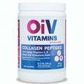 OIVITAMINS Hydrolyzed Collagen Peptides Powder 10 g per Day - Unflavored 10.5 oz