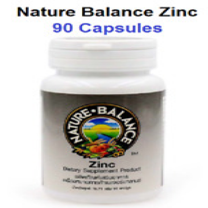 90 Capsules Nature Balance Zinc Prevent Acne Pimple Improve Sexual Health