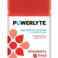 POWERLYTE Electrolyte Solution Hydration Sports Drink - (Strawberry) 4 Pack