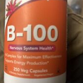 ✨️NOW Foods Vitamin B-100- 250.  Veg Caps ENERGY STRESS fast Free Shipping