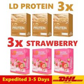 6x LD Plant Protein & Strawberry Diet Weight Loss Full Long Time Less Calories