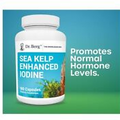 Dr Berg Sea Kelp Enhanced Healthy Thyroid Support Natural Antioxidants, 90 Caps