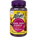 Nature's Way Alive! Hair, Skin & Nails Gummies, with Biotin and Collagen, Beauty