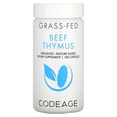 Codeage, Beef Thymus, 180 Capsules