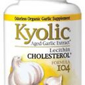 Kyolic Formula 104 Aged Garlic Extract Lecithin Cholesterol (100-Capsules)