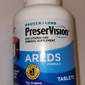 Bausch & Lomb Preservision Eye Vitamin & Mineral Areds Formula Tablets 240 ct
