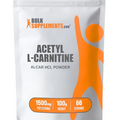 BulkSupplements.com Acetyl L-Carnitine Powder - ALCAR HCl, Carnitine Supplement, Acetyl L-Carnitine 1000mg - ALCAR Powder, Unflavored & Gluten Free, 1000mg per Serving, 100g (3.5 oz)