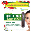 Colageno Liquido Hidrolizado Con Acido Hialuronico Colageno Natural Cara Piel