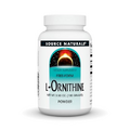 Source Naturals L-Ornithine Free Form Amino Acid Powder Supplement for Muscle Support* - 100 Grams