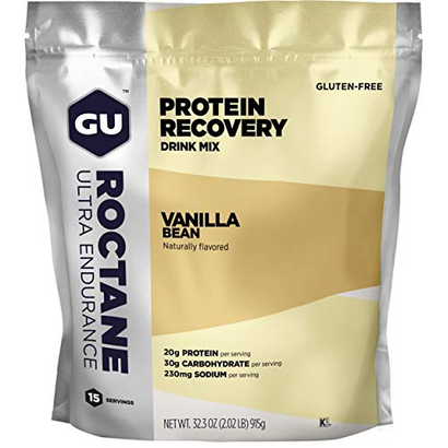 GU Roctane Protein Recovery Drink Mix Vanilla Bean 915 Gramm