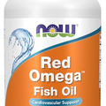 NOW Supplements, Red Omega™ with CoQ10 30 mg and Omega-3 Fish Oil, Cardiovascular Support*, 90 Softgels