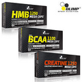 HMB + BCAA + Creatine Monohydrate 90/180 Caps. Anticatabolic Muscle Growth Pills