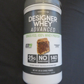 Designer Protein Whey Advanced Chocolate Fudge 1.85 lbs 22 Servings OPENED @9