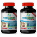 rhubarb root powder - COLON CLEANSE COMPLEX 890mg - digestive aid supplement 2B