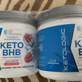 2 New Ketologic Keto BHB Ketone Powder Patriot Pop 2.9 oz Each
