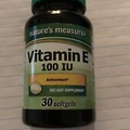Nature’s Measure vitamin e 100 iu