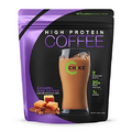Chike Caramel High Protein Iced Coffee, 20 G Protein, 2 Shots Espresso, 1 G Sugar, Keto Friendly and Gluten Free, 14 Servings (14.8 Ounce)