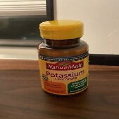 Nature Made Potassium Gluconate 550mg, 100 tablets