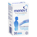 Menevit Pre-Conception Sperm Health 30 Capsules Male Fertility Supplement
