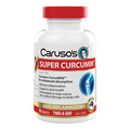 Caruso's Super Curcumin 90 Tablets Anti-Inflammatory Supports Joints Carusos