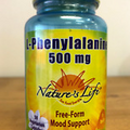 Natures Life L-Phenylalanine 500mg 50 Capsules Mood Support