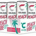 Celsius Peach Vibe 12 fl oz Limited Edition Sparkling Fitness Energy Drink with