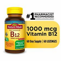 Nature Made Fast Dissolve Vitamin B12 1000 mcg Micro-Lozenges, 60 Count for Meta
