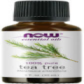 NOW Essential Oils, Tea Tree Oil, Cleansing Aromatherapy Scent, Steam Distilled,