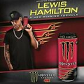 12  MONSTER Energy Drink Juice LEWIS HAMILTON #44 Limited Edition 16.9 rock star