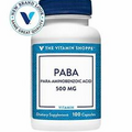 The Vitamin Shoppe PABA 500MG (ParaAminobenzoic Acid, a B Vitamin), Antioxidant