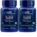Life Extension Super-Absorbable Coq10 100mg Kaneka Ubiquinone d-Limonene 2X60gel