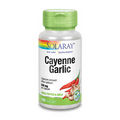 Solaray Cayenne with Garlic 540 mg - 100 Capsules