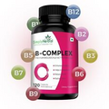 Simply Herbal Vitamin B Complex with 100%RDA for B Vitamin, Metabolism (120-Cap)