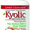 Kyolic #107 Aged Garlic Extract Phytosterols 80 Caps.