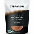 Terrasoul Superfoods Organic Raw Cacao Powder, 1.0 Lb