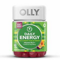 OLLY Daily Energy Gummy, 30 Day Supply (60 Gummies), Tropical Passion, Vitamin B