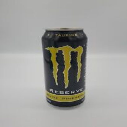 2021 Monster Energy Drink Can Reserve White Pineapple Full Can