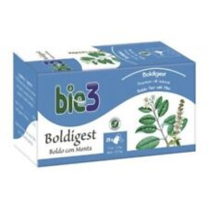 Bio3 Bie3 Boldigest 25 Bags. Boldo Tea With Mint. Premium All Natural.