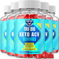 (5 Pack) Tru Bio Keto Gummies Max Strength - Official Formula, Vegan, Non GMO -