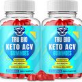 (2 Pack) Tru Bio Keto Gummies - Official Formula, Vegan, Non GMO - Trubio Keto G