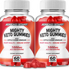 (2 Pack) Mighty Keto Gummies Mighty Keto ACV Gummies (120 Gummies)