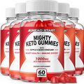 (5 Pack) Mighty Keto Gummies Mighty Keto ACV Gummies (300 Gummies)