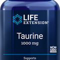 Life Extension Taurine 1000 mg, 90 Veg Caps (Lot of 2)