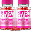 (2 Pack) Ketoclean Gummies - Vegan Clean plus Gummies Clean Gummies (120 Gummies