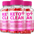 (3 Pack) Ketoclean Gummies - Vegan Clean plus Gummies Clean Gummies (180 Gummies